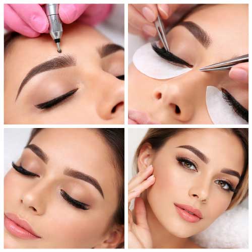 kirpik ve kaş similasyonu